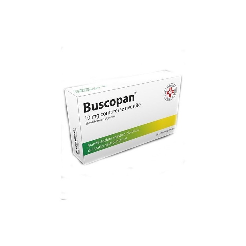 Gmm Farma Buscopan 10 Mg Compresse Rivestite Buscopan 10 Mg Supposte N-butilbromuro Di Joscina