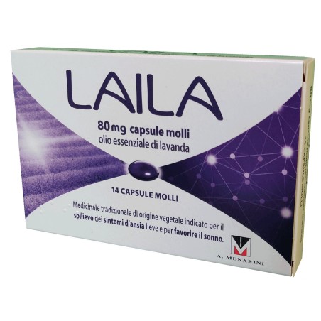 Dr. Willmar Schwabe Gmbh&co. Kg Laila, Capsule Molli Olio Essenziale Di Lavanda