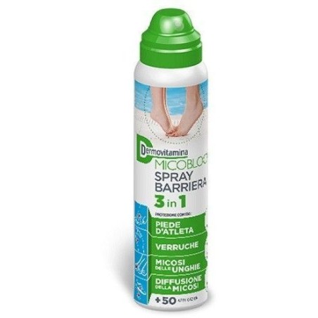 Pasquali Dermovitamina Micoblock Spray Barriera 3 In 1 Piede D'atleta 100 Ml