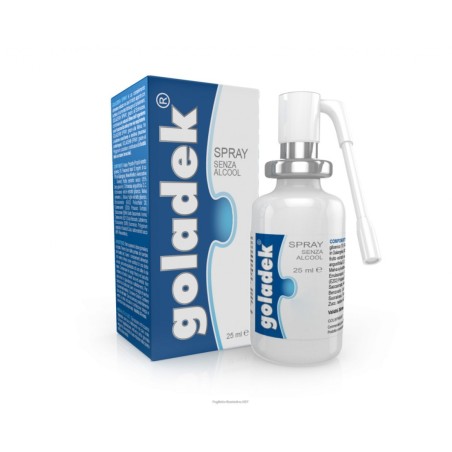 Shedir Pharma Unipersonale Goladek Spray No Alcool 25 Ml