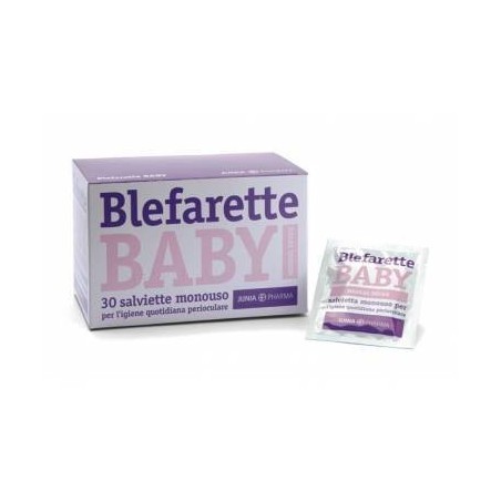 Polifarma Blefarette Baby Salviettine Oculari Medicate Monouso 30 Pezzi