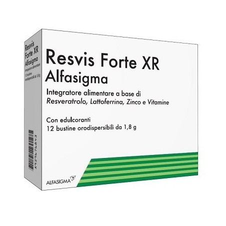 Alfasigma Resvis Forte Xr Biofutura 12 Buste