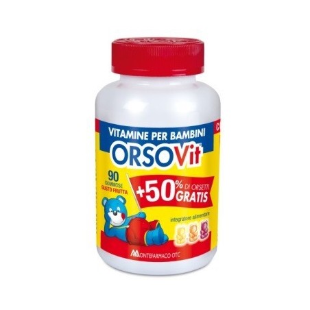 Montefarmaco Otc Orsovit Caramelle Gommose 90 Pezzi