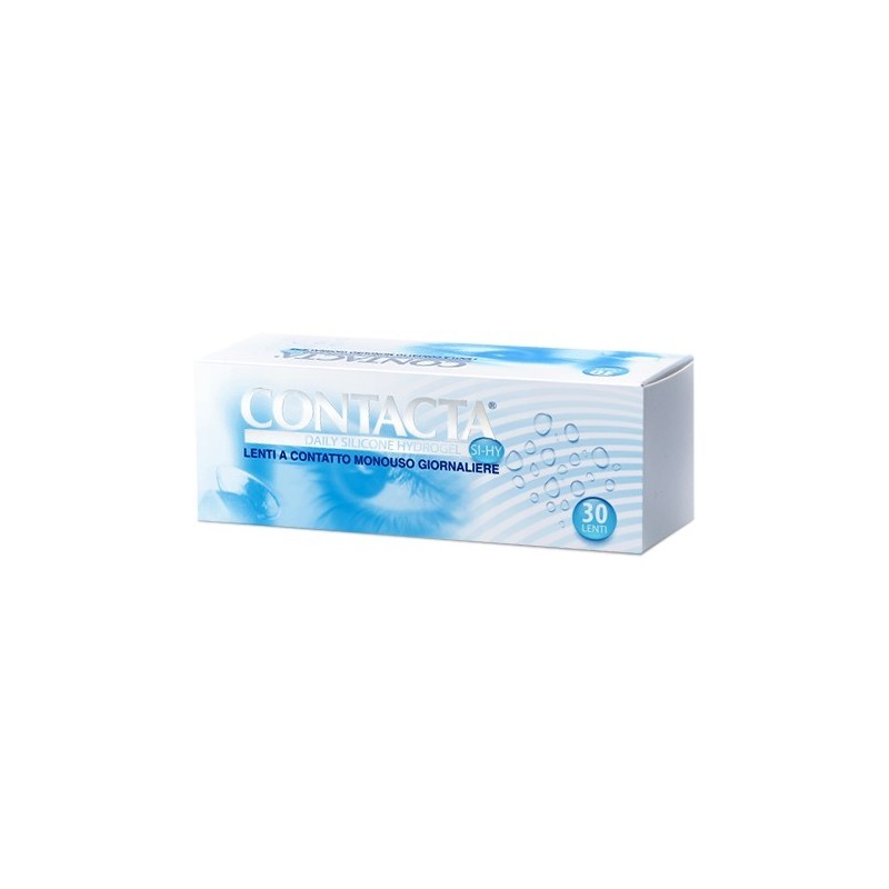 Sanifarma Lente A Contatto Monouso Giornaliera Contacta Daily Lens Silicone Hydrogel -1,00 30 Pezzi