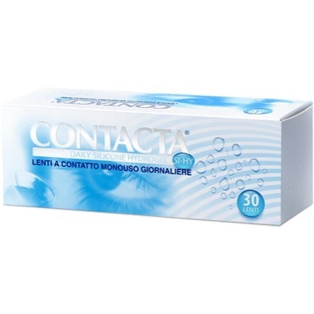 Sanifarma Lente A Contatto Monouso Giornaliera Contacta Daily Lens Silicone Hydrogel -1,00 30 Pezzi