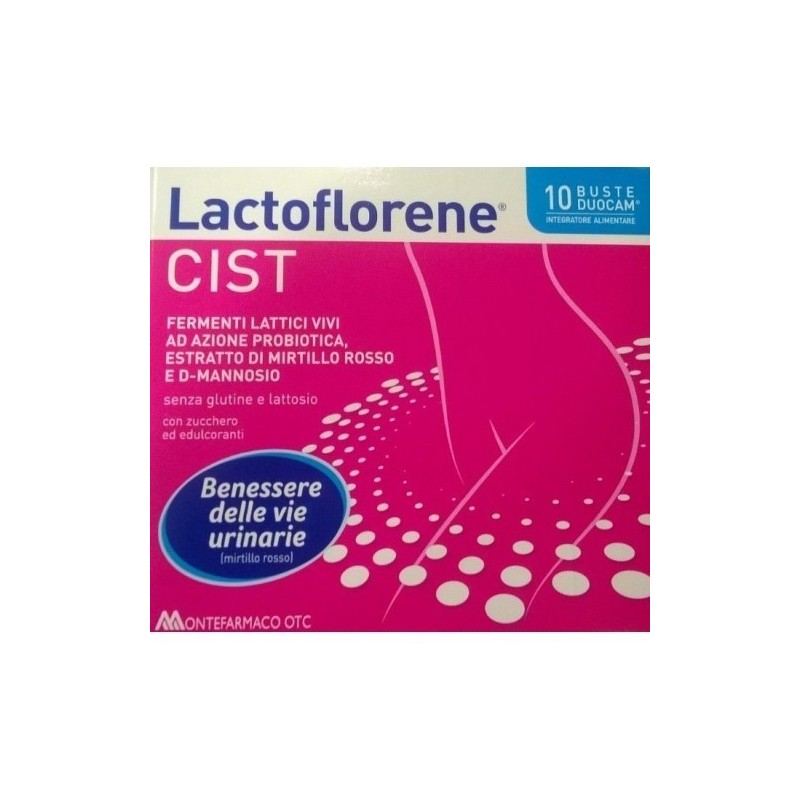 Montefarmaco Otc Lactoflorene Cist 10 Bustine