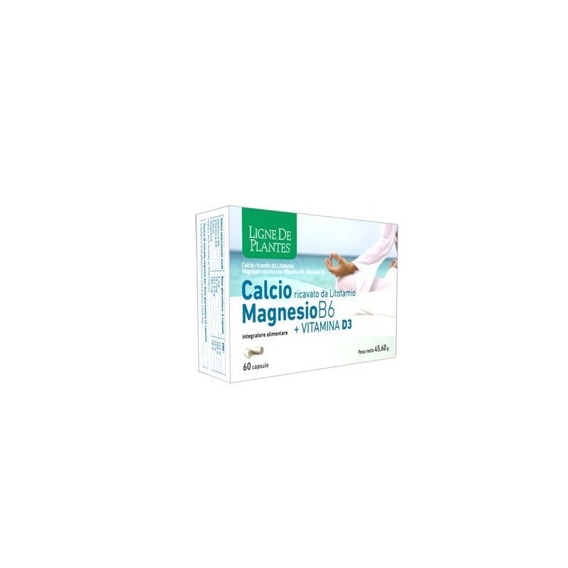 Natura Service Calcio + Magnesio B6 + Vitamina D3 60 Capsule