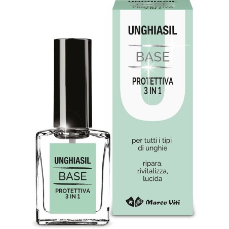 Marco Viti Farmaceutici Unghiasil Base Protettiva 3 In 1 10 Ml