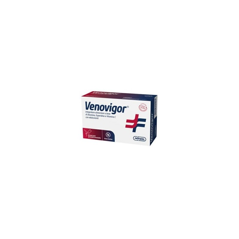 Amnol Chimica Biologica Venovigor 20 Stick Pack Granulato Orosolubile