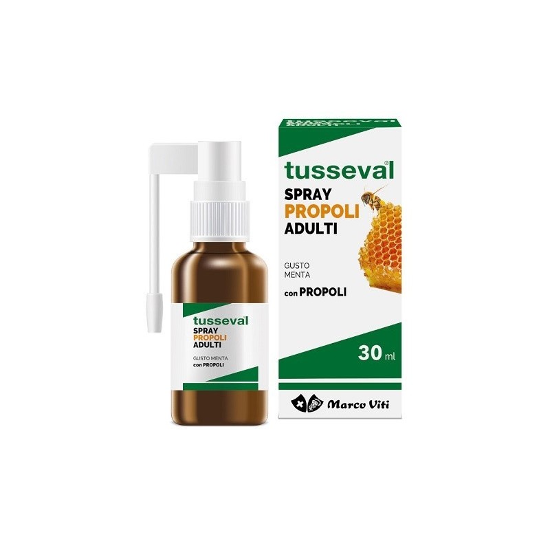 Marco Viti Farmaceutici Tusseval Gola Propoli Spray Per Adulti 30 Ml