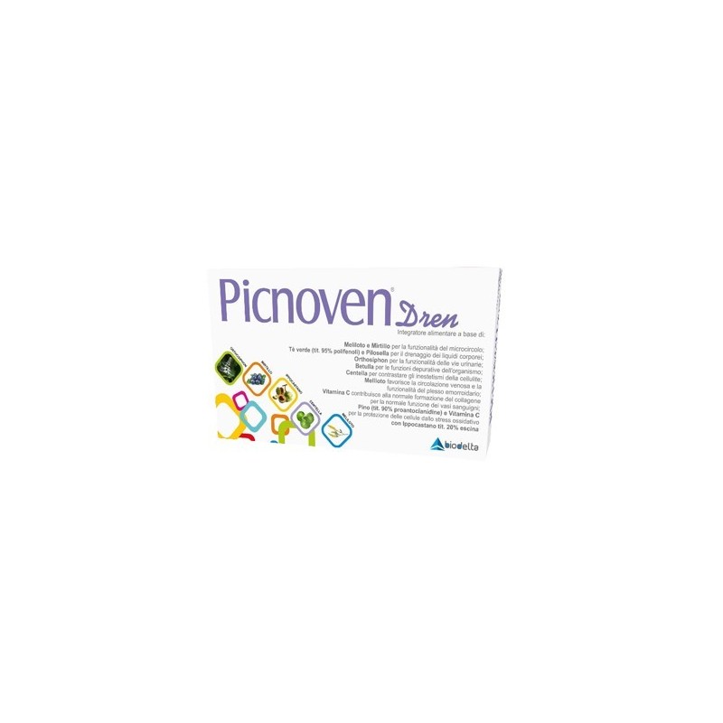 Biodelta Picnoven Dren 100 Compresse 62 G