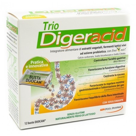 Pool Pharma Trio Digeracid 12 Bustine