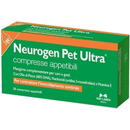 N. B. F. Lanes Neurogen Pet Ultra Blister 30 Compresse Appetibili