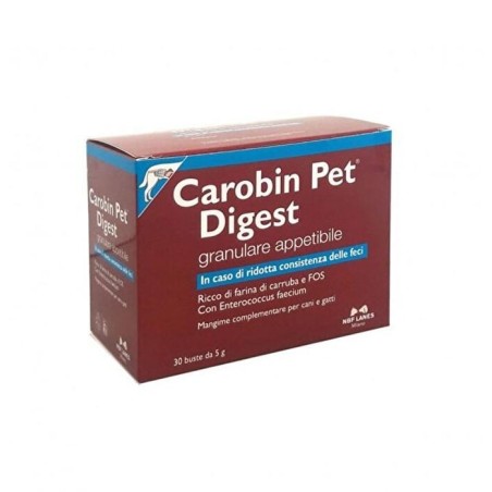 N. B. F. Lanes Carobin Pet Digest Granulare 30 Buste Da 5 G