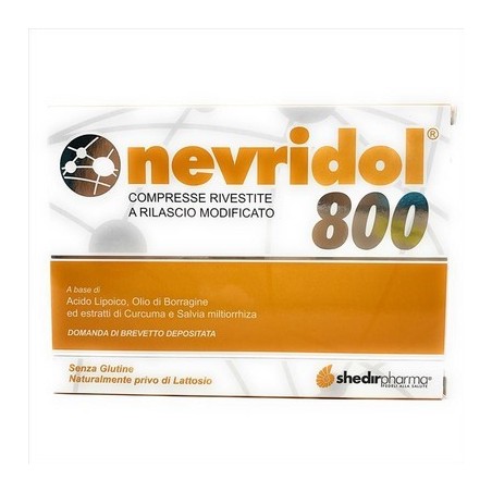 Shedir Pharma Unipersonale Nevridol 800 20 Compresse