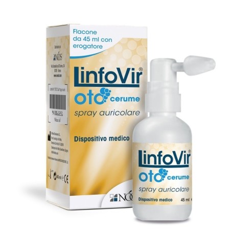 Noos Linfovir Auricolari Cerume Spray Auricolare 45 Ml