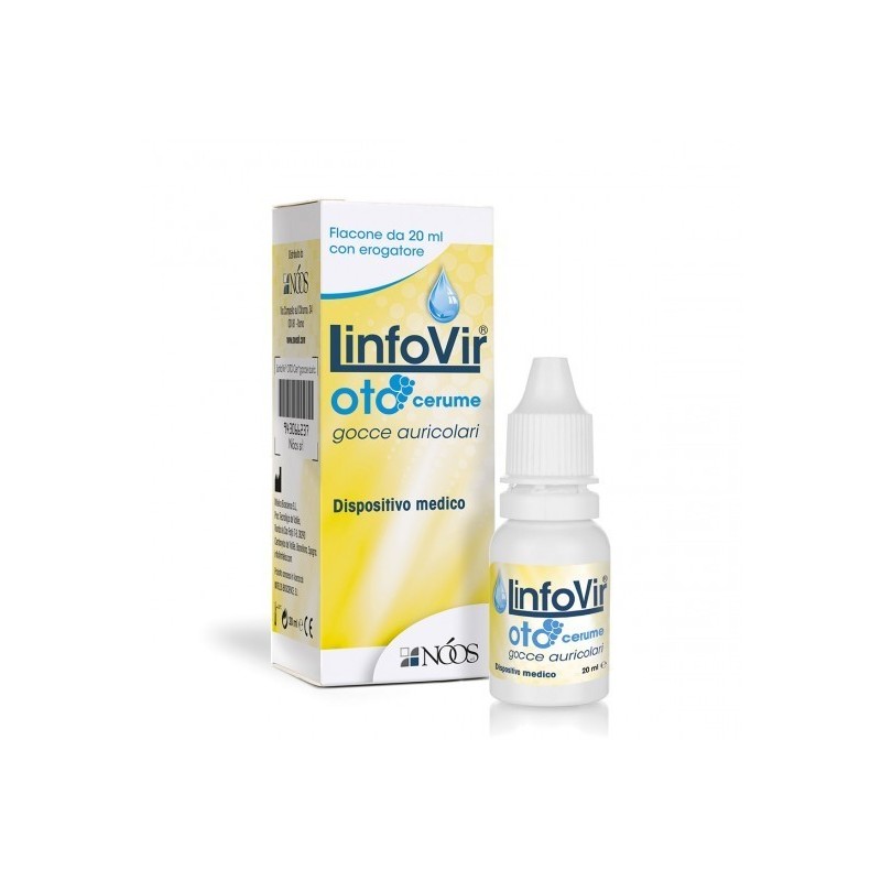 Noos Linfovir Auricolari Cerume Gocce Auricolari 18 Ml