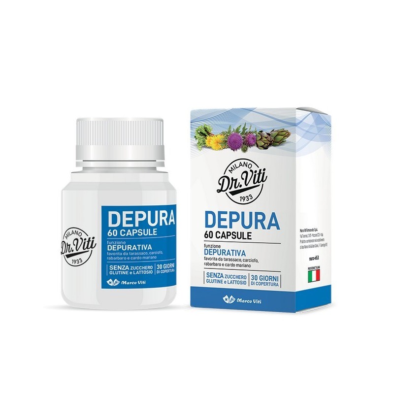 Marco Viti Farmaceutici Depura 60 Capsule