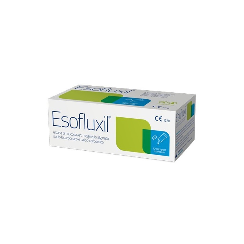 Euronational Esofluxil Trattamento Reflusso Gastrico 12 Stick Pack Monodose Da 15 Ml