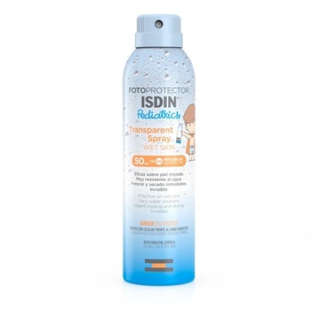 Isdin Fotoprotector Ped Trasparent Sprat Spf50 250 Ml