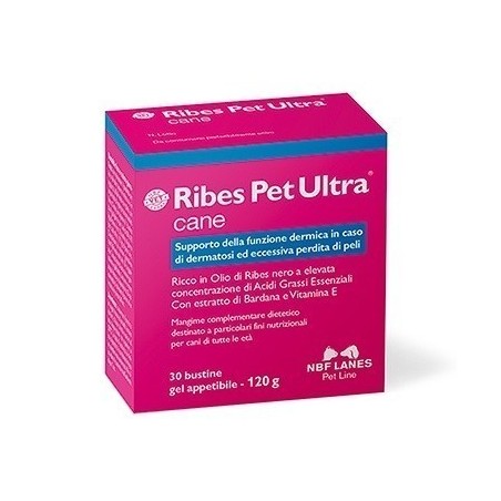 N. B. F. Lanes Ribes Pet Ultra Cane Gel 30 Bustine 4 G