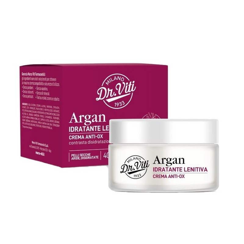 Marco Viti Farmaceutici Dr Viti Argan Crema Viso Idratante 40 Ml