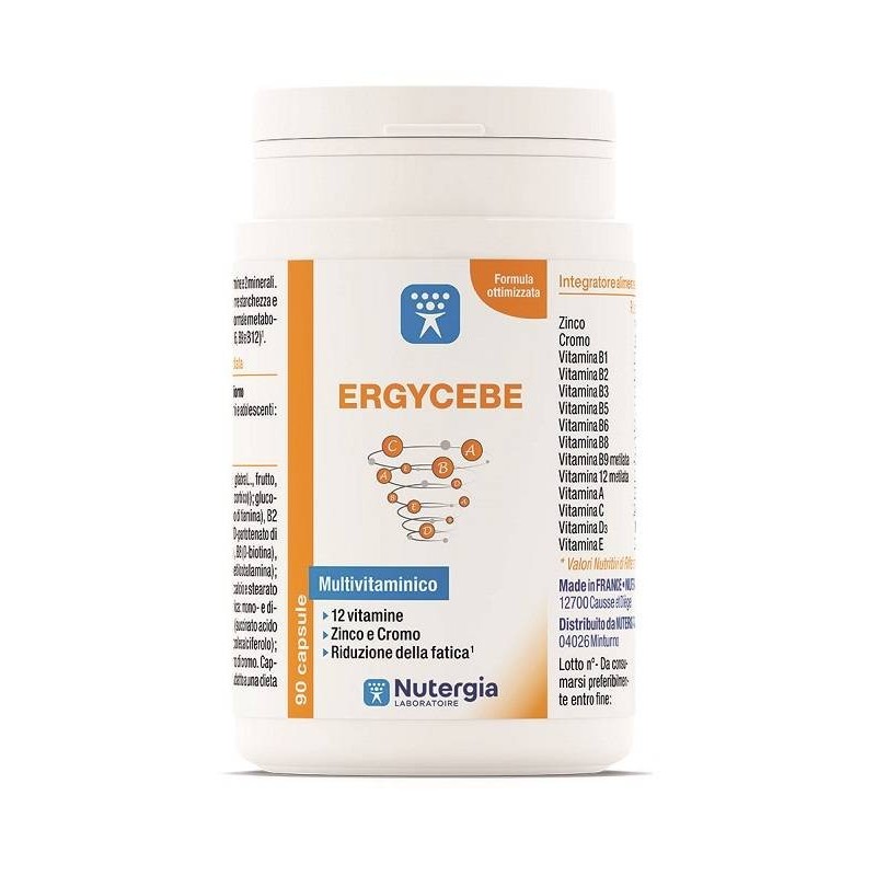 Laboratoire Nutergia Ergycebe 90 Capsule