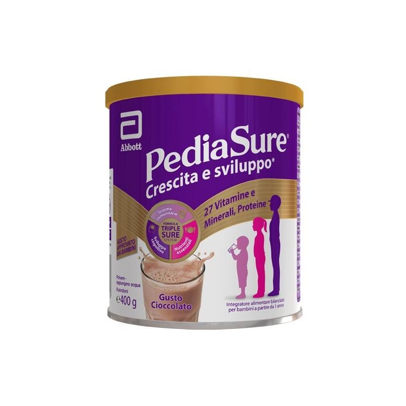 Abbott Pediasure Crescita&sviluppo Cioccolato 400 G