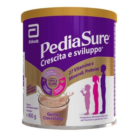 Abbott Pediasure Crescita&sviluppo Cioccolato 400 G