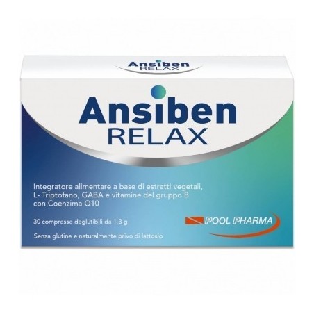 Pool Pharma Ansiben Relax 30 Compresse