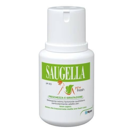 Meda Pharma Saugella You Fresh Ph 4,5 Freschezza E Idratazione Detergente Intimo 100 Ml