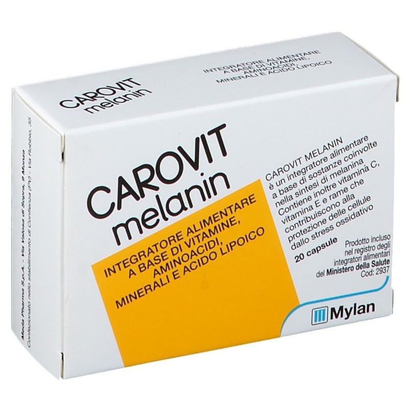 Meda Pharma Carovit Melanin Programma Solare 20 Capsule