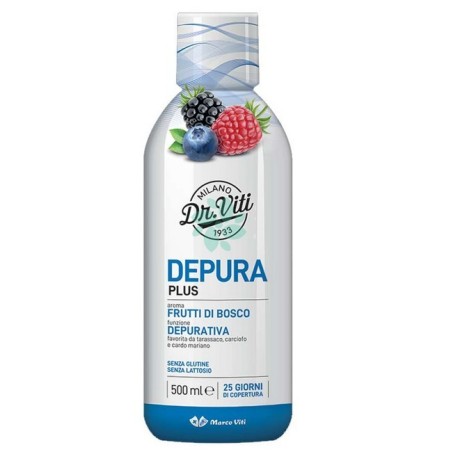 Marco Viti Farmaceutici Depurativo Plus Frutti Di Bosco 500 Ml