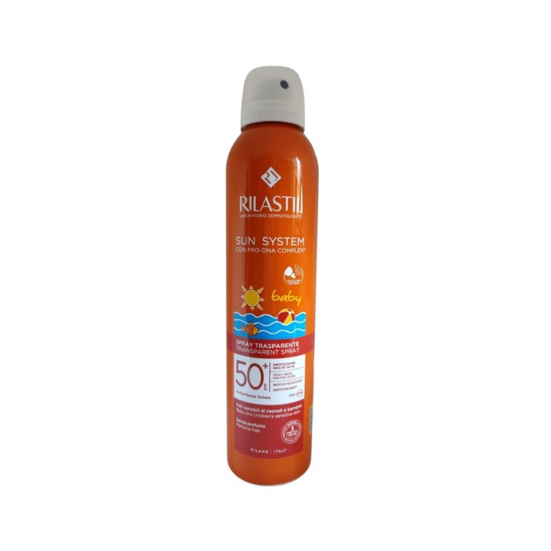 Ist. Ganassini Rilastil Sun System Baby Transparent Spray Spf50+ 200 Ml