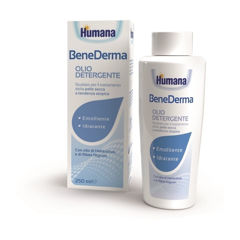 Humana Italia Benederma Olio Detergente 250 Ml