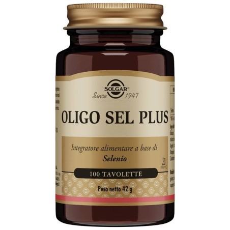 Solgar It. Multinutrient Oligo Sel Plus 100 Tavolette