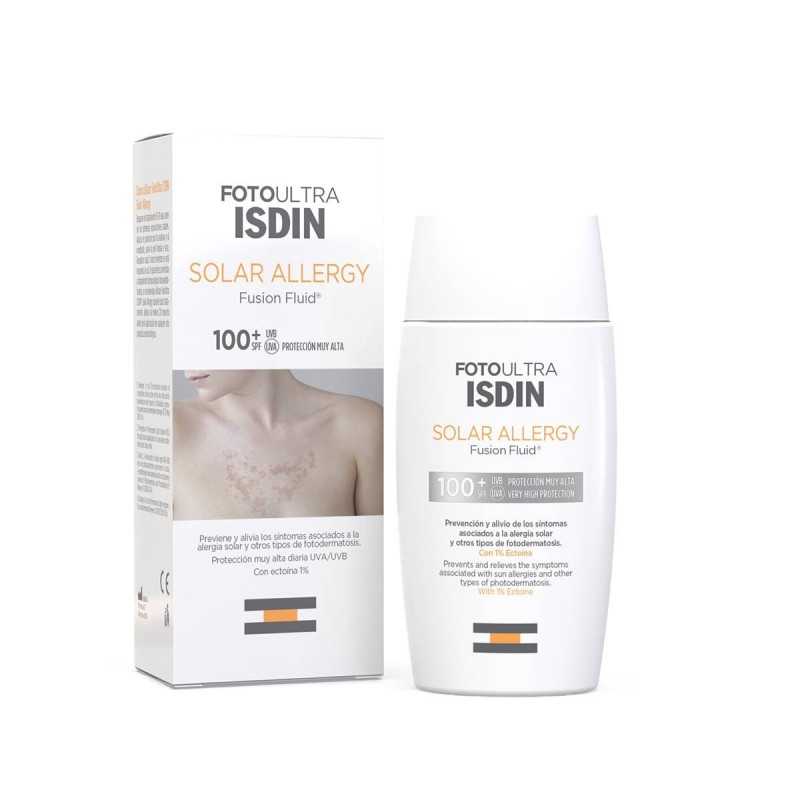 Isdin Fotoultra Solar Allergy Fusion Fluid Spf100 50 Ml