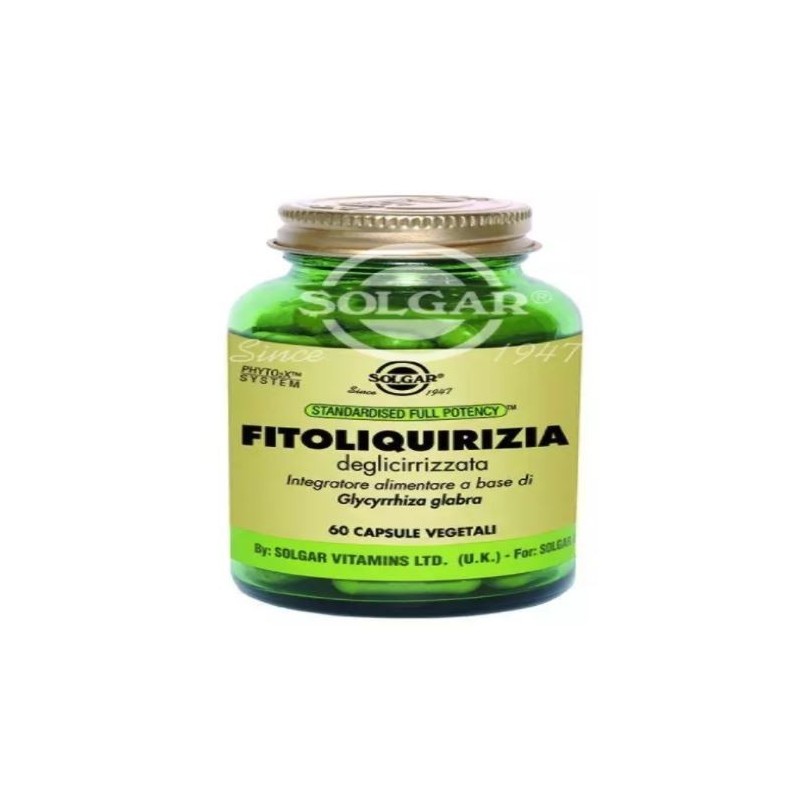 Solgar It. Multinutrient Fitoliquirizia Deglicirizzata 60 Capsule Vegetali