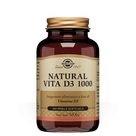 Solgar It. Multinutrient Natural Vita D3 1000 100 Perle Softgel