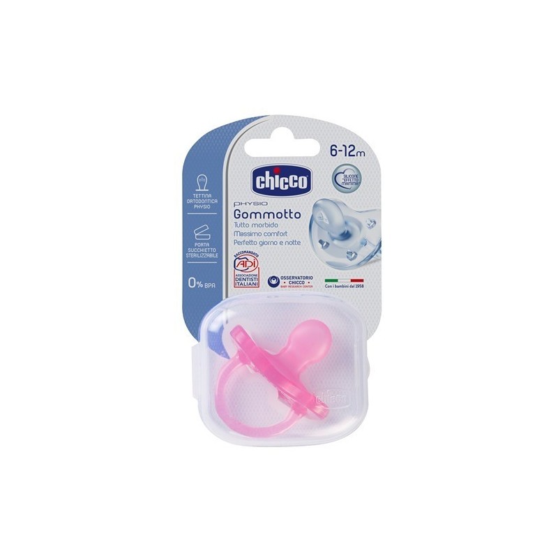 Chicco Gommotto In Silicone Girl 6-16 Mesi 1 Pezzo