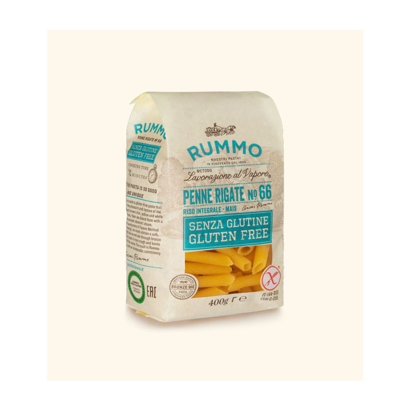 Rummo Penne Rigate N66 Di Riso Integrale E Mais 400 G