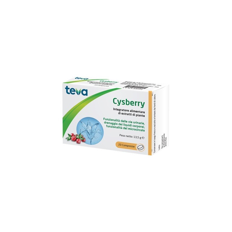 Teva Italia Cysberry Teva 20 Compresse