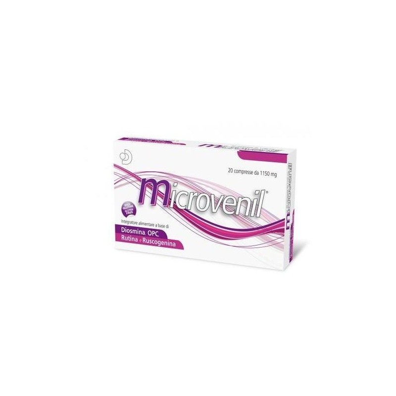 Difass International Microvenil 20 Compresse 1150 Mg