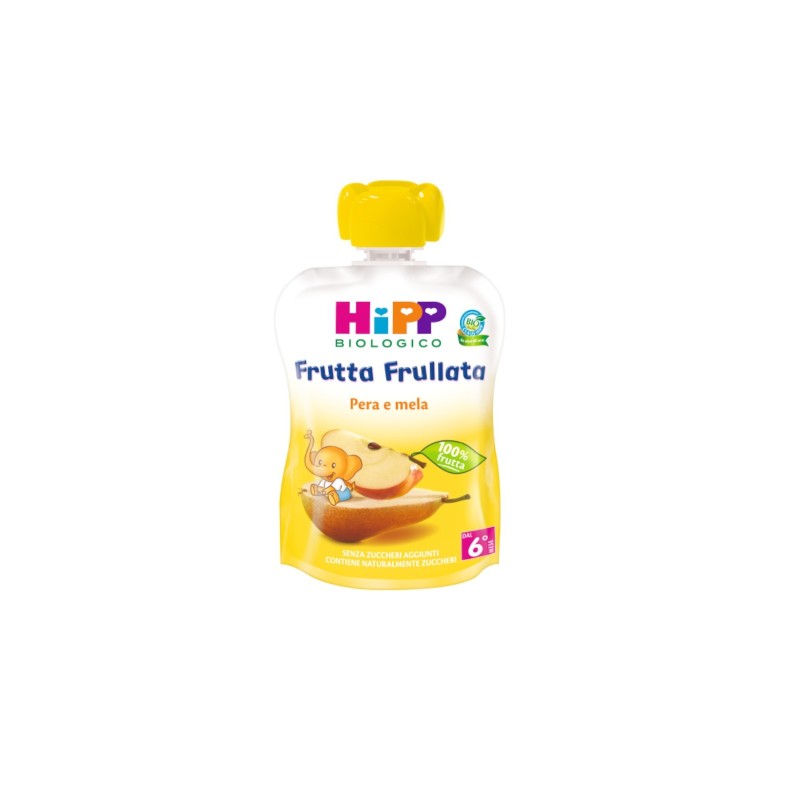 Hipp Italia Hipp Bio Frutta Frullata Pera Mela 90 G