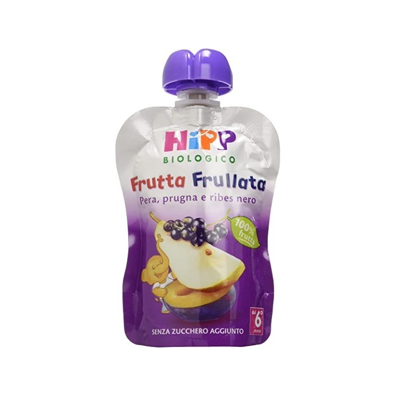 Hipp Italia Hipp Bio Frutta Frullata Pera Prugna Ribes 90 G