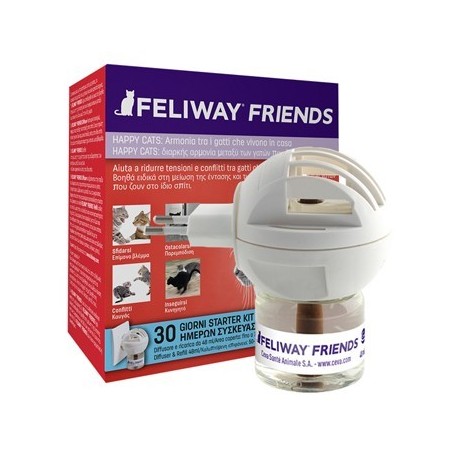 Ceva Salute Animale Feliway Friends Diffusore + Ricarica Da 48 Ml