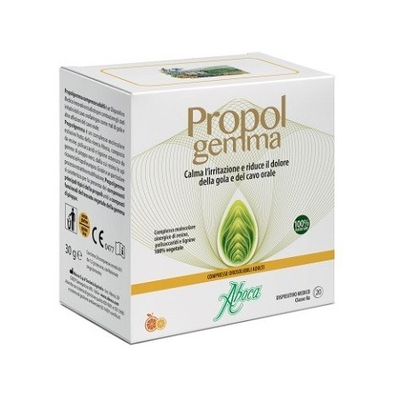 Aboca Societa' Agricola Propolgemma 20 Compresse Orosolubili Adulti 1,50 G