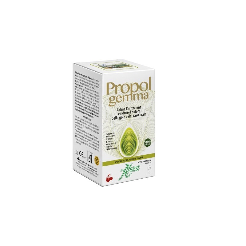 Aboca Societa' Agricola Propolgemma Spray No Alcool Bambini E Adulti 30 Ml