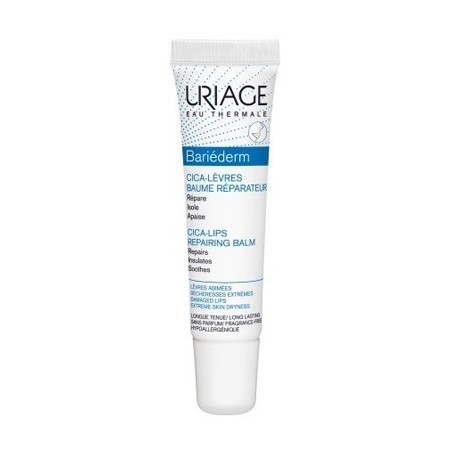 Uriage Laboratoires Dermatolog Bariederm Cica-levres 15 Ml