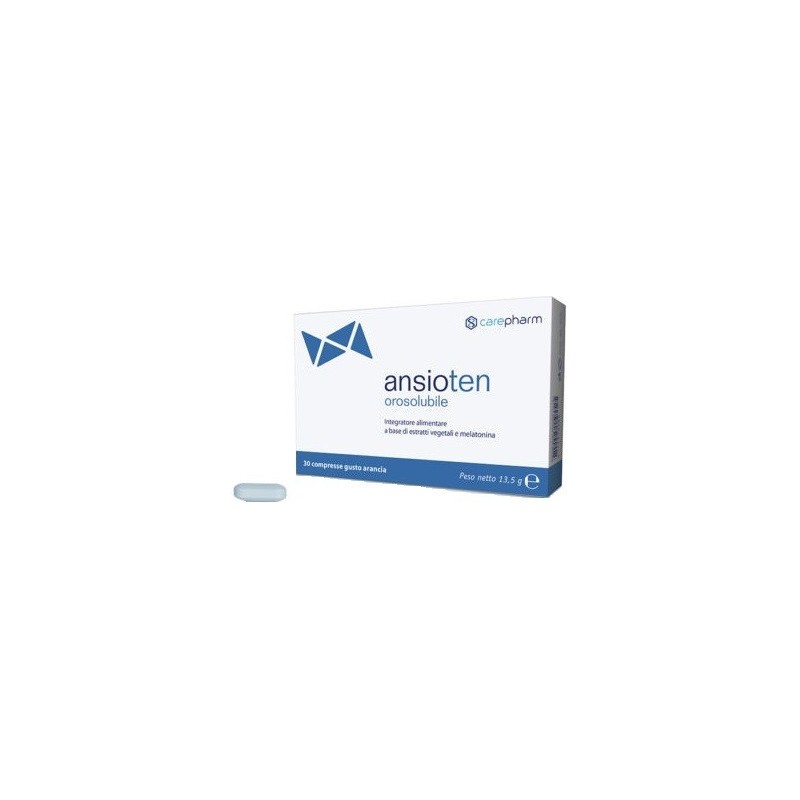 Carepharm Ansioten Orosolubile 30 Compresse